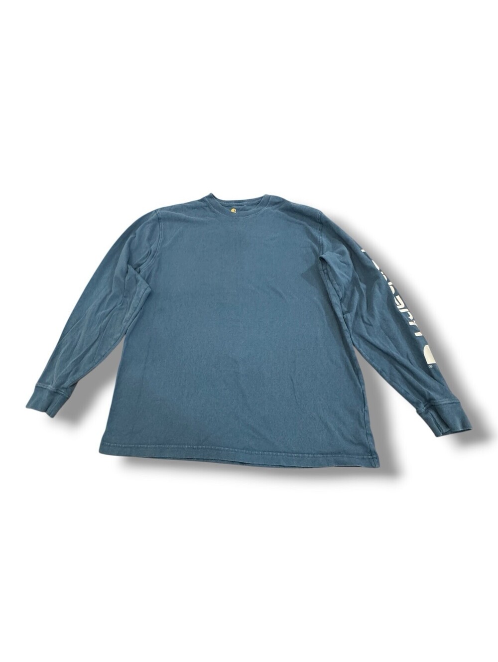 Carhartt K231 Teal Blue Long Sleeve T-Shirt Sleeve Original Fit Men’s Size M